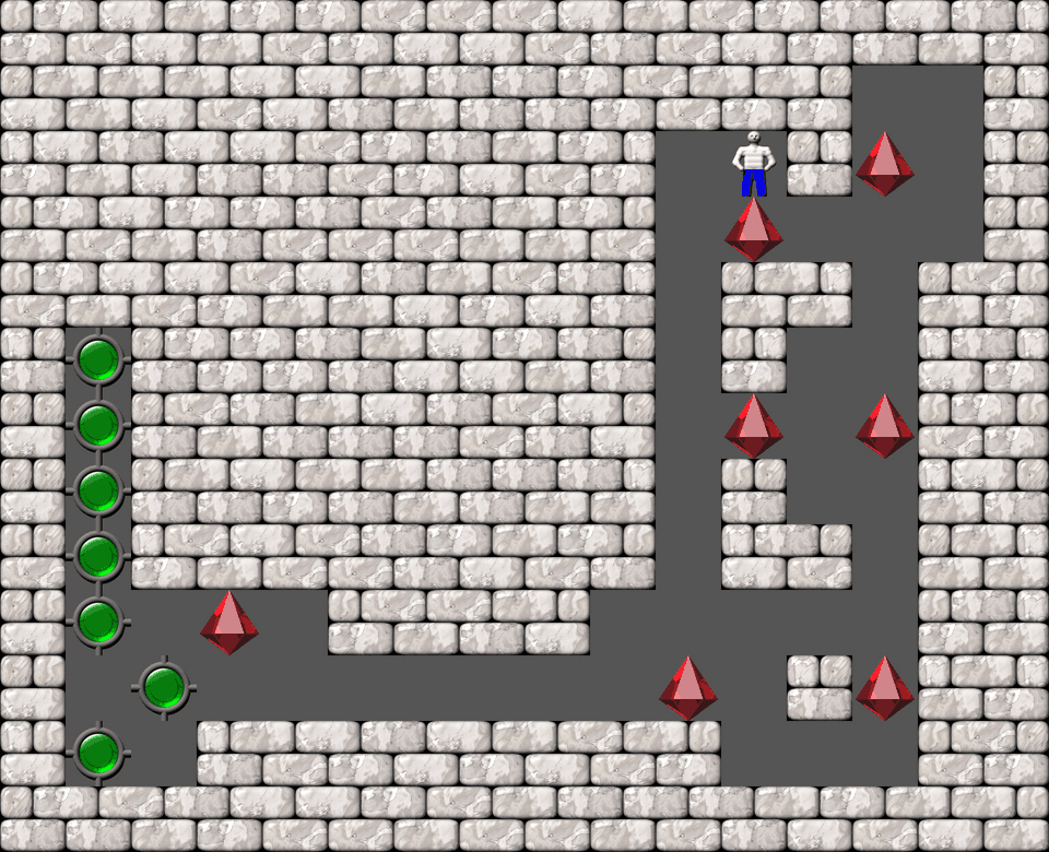 Sokoban Bugs550 collection level 468